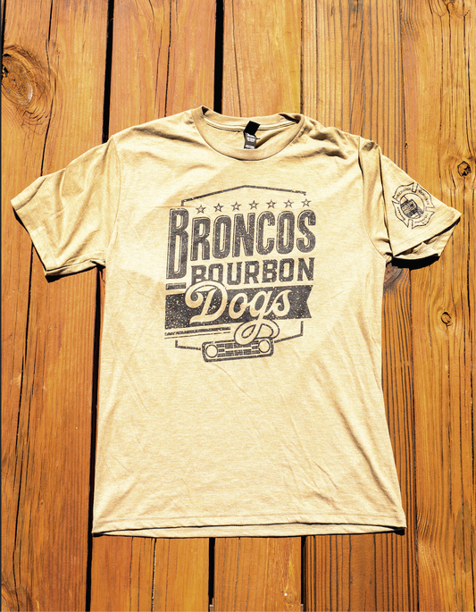Men's Broncos Bourbon & Dogs T-Shirt