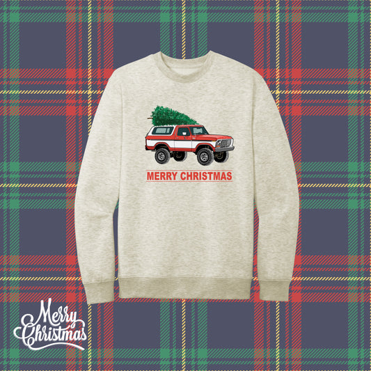 Ford Bronco Christmas Sweatshirt