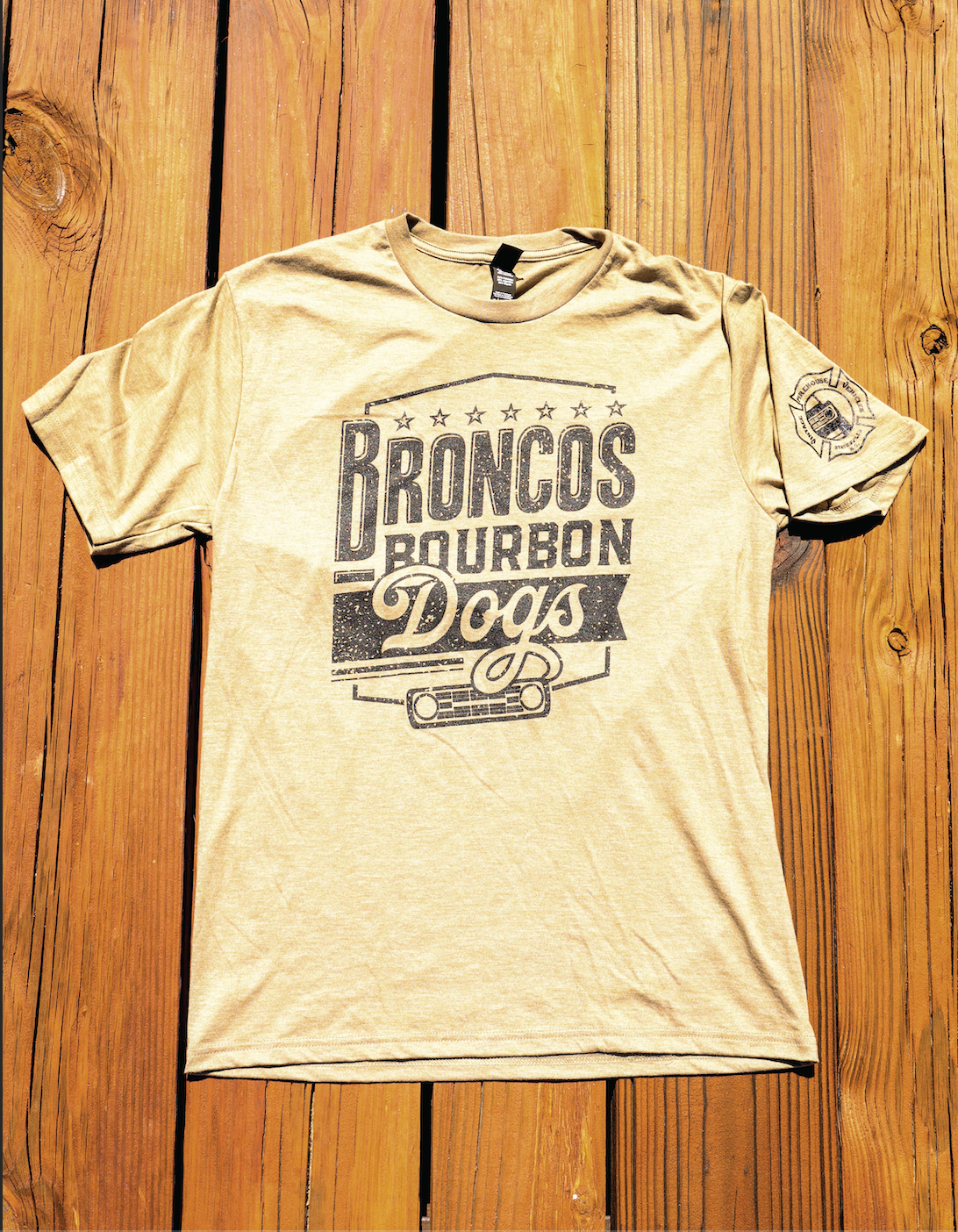 Men's  Broncos Bourbon & Dogs T-Shirt