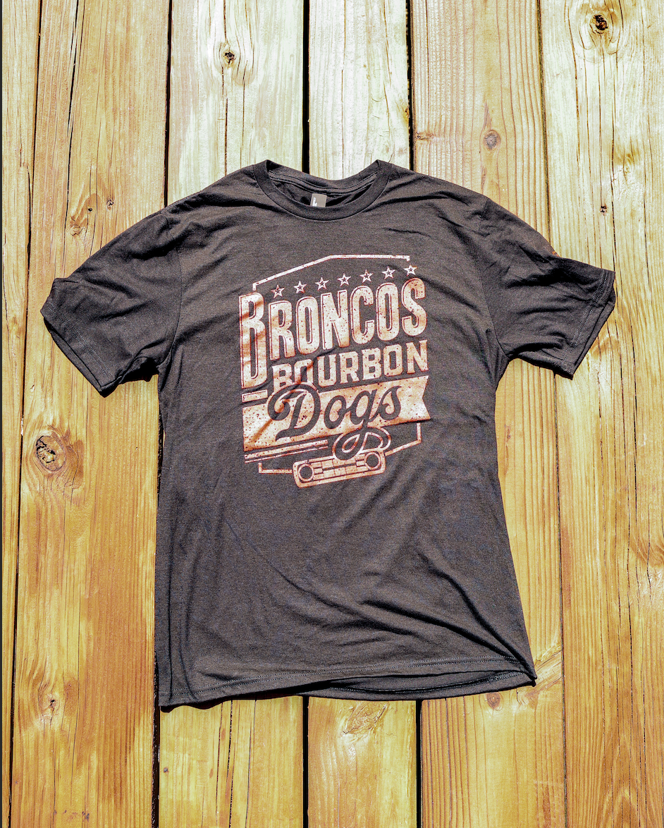 Men's  Broncos Bourbon & Dogs T-Shirt